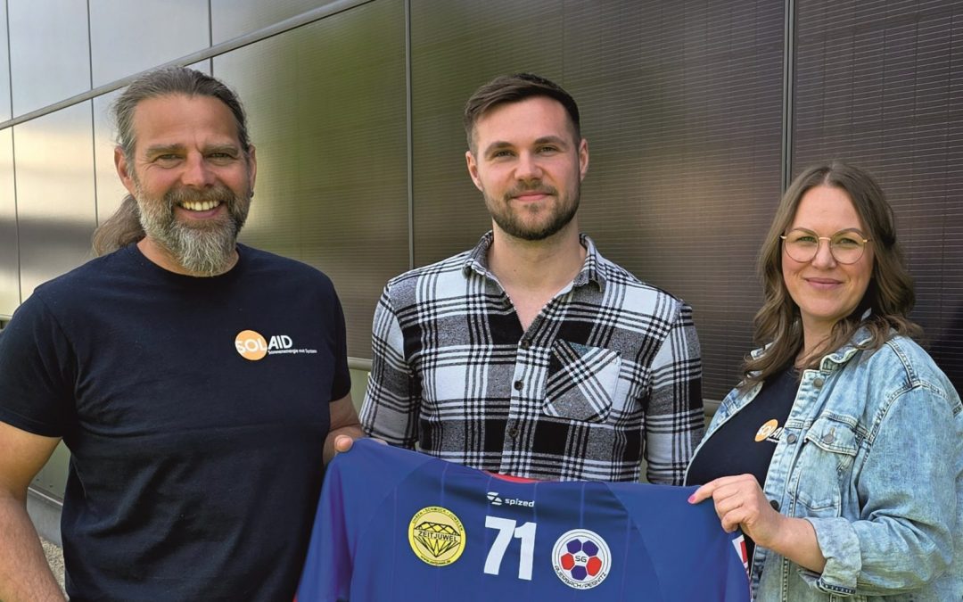 Neue Trikots für die SG Auerbach/Pegnitz